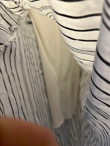 İçi astarlı beyaz elbise - Görsel 6