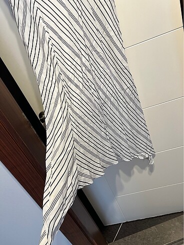 İçi astarlı beyaz elbise - Görsel 5