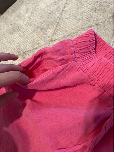 Müslin kumaş pantolon - Görsel 5