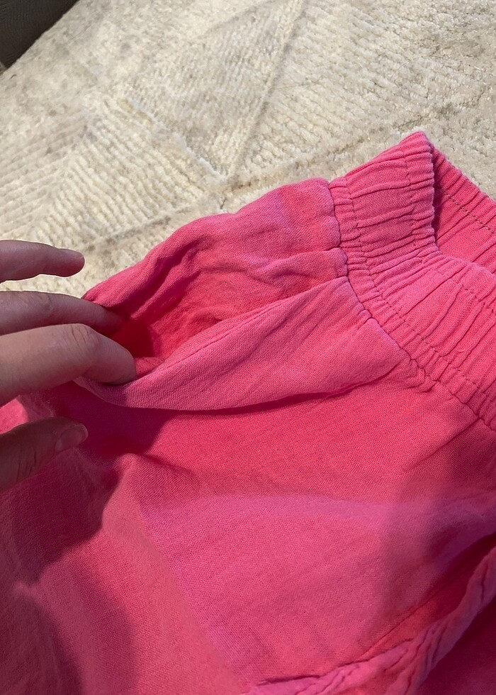 Müslin kumaş pantolon - Görsel 5