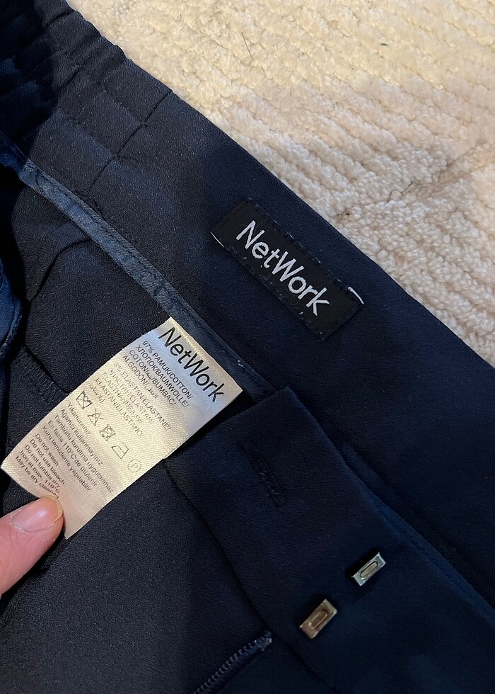 Network kumaş pantolon - Görsel 2