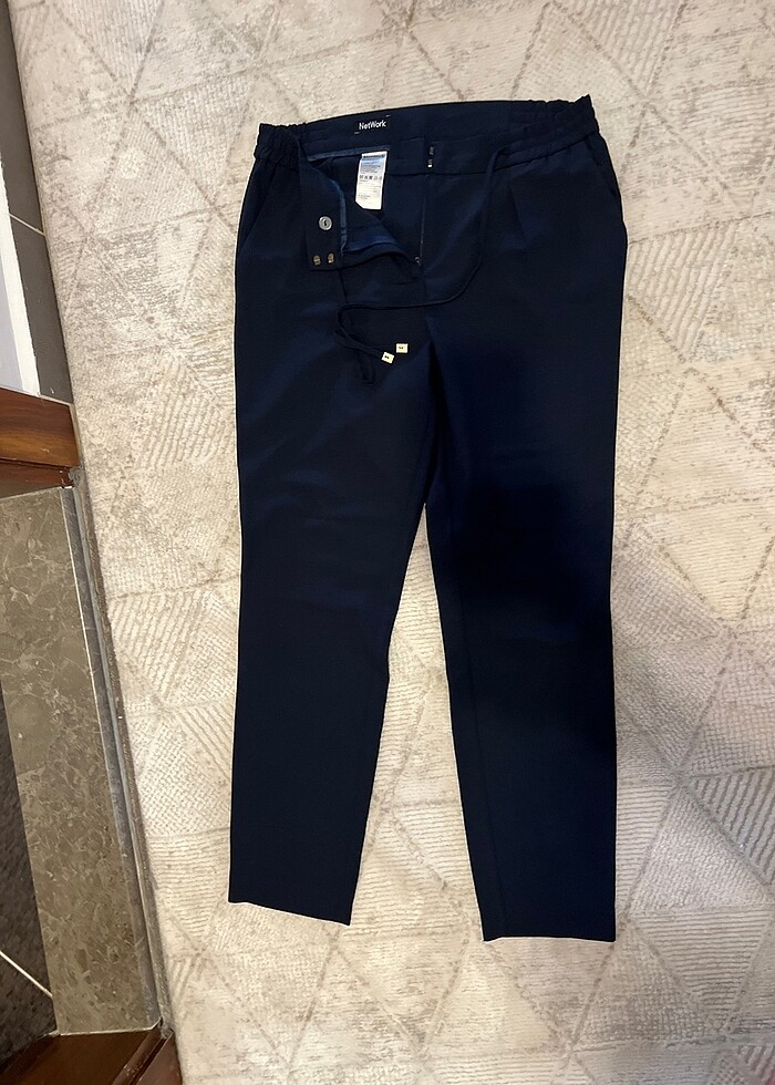 Network kumaş pantolon - Görsel 5