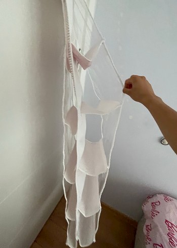 Diğer Kapı Arkası Çok Bölmeli Beyaz ÇANTA Organizer