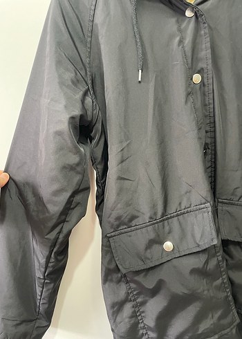 42 Beden mavi Renk Siyah Midi Denim Mont