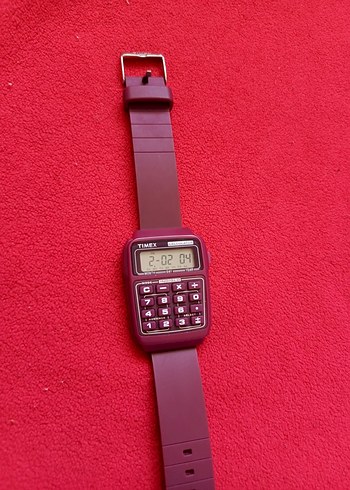 timex cargulator hesap makineli saat - Görsel 6