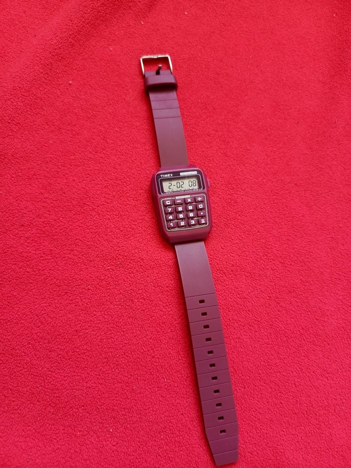 timex cargulator hesap makineli saat - Görsel 3