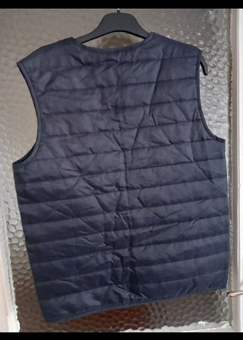 Düğmeli Siyah Erkek Yelek - Görsel 2