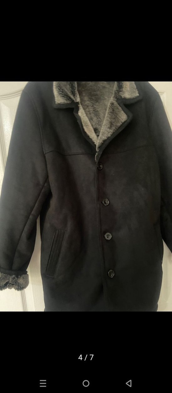 süet deri kaban - Görsel 2