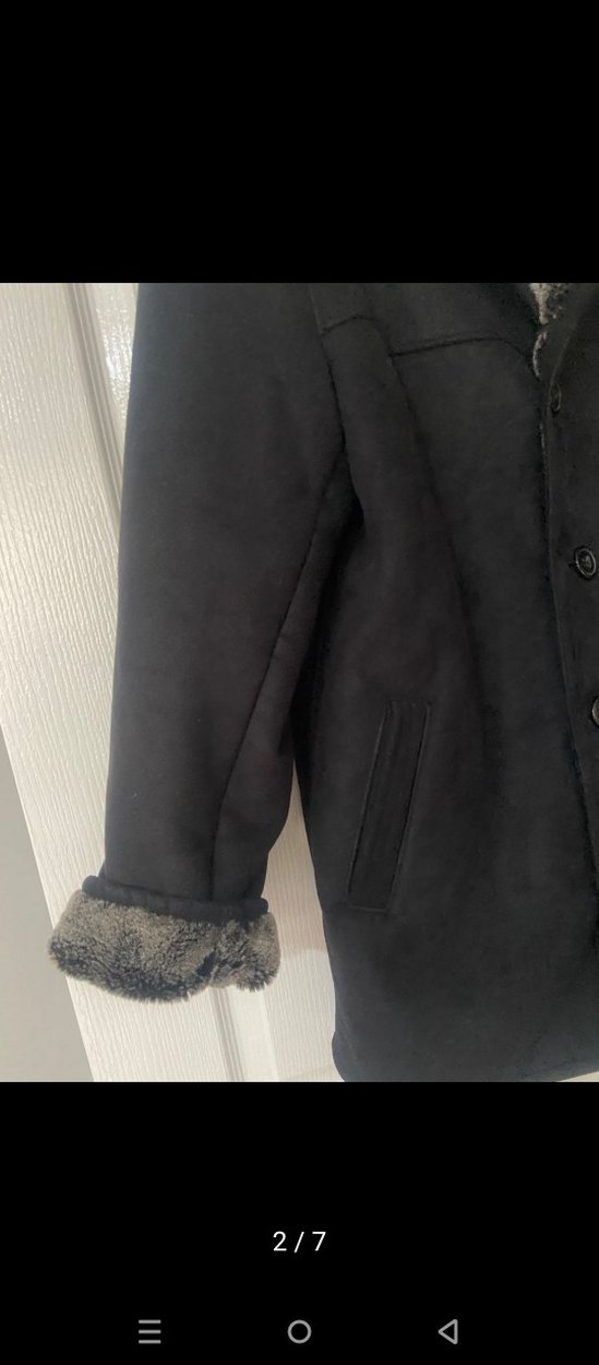 süet deri kaban - Görsel 3