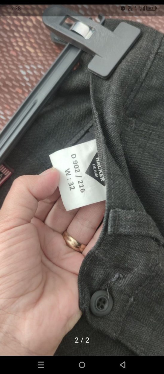 ekose desenli Pantolon - Görsel 2