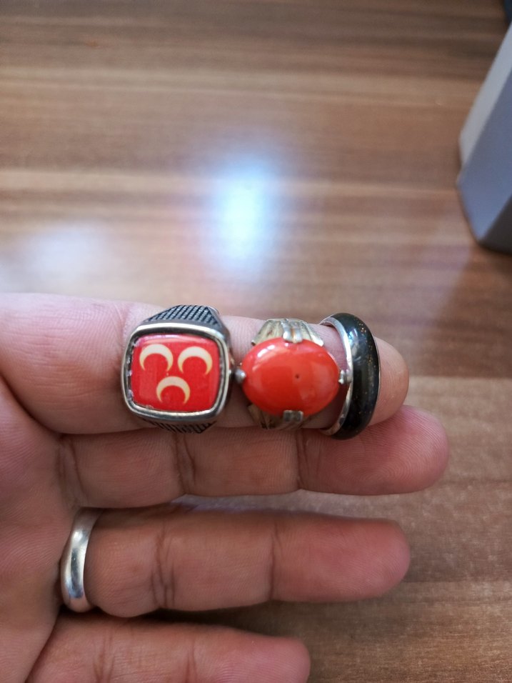 3 adet yüzük - Görsel 4