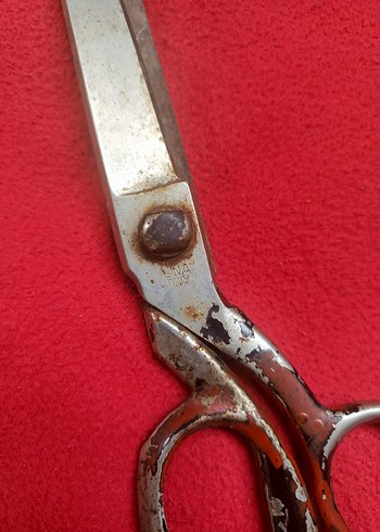 wintage terzi makası Lina marka - Görsel 6