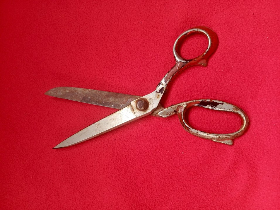 wintage terzi makası Lina marka - Görsel 2