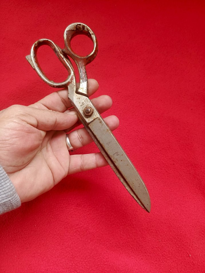 wintage terzi makası Lina marka - Görsel 3