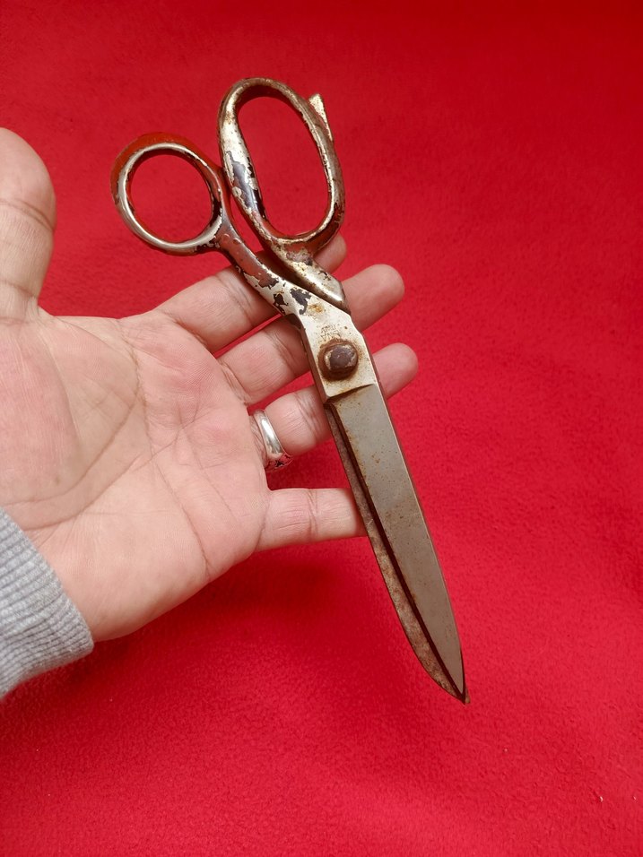 wintage terzi makası Lina marka - Görsel 5