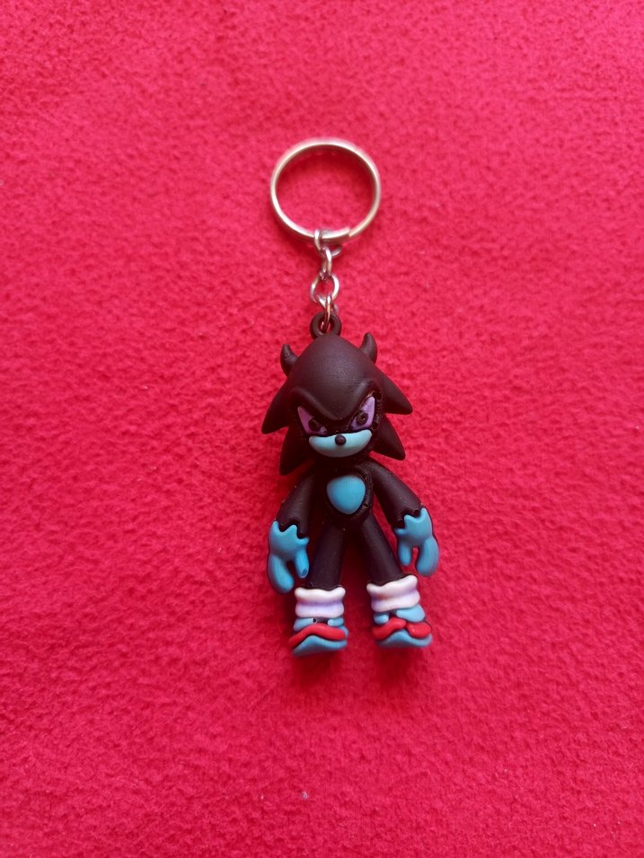 kirpi Sonic anahtarlık - Görsel 5