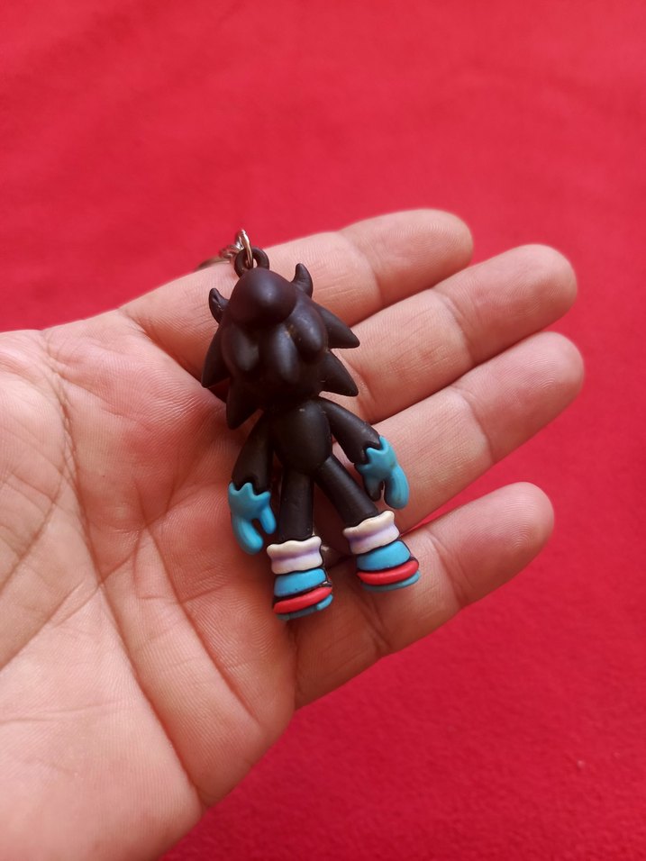 kirpi Sonic anahtarlık - Görsel 2