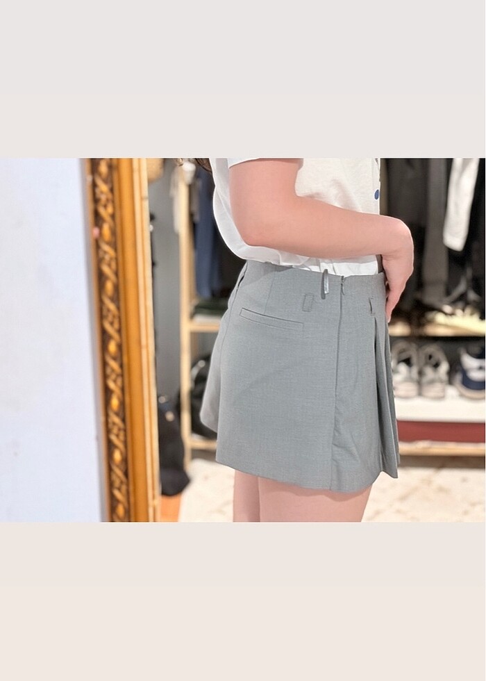 Zara şortlu Etek - Görsel 2