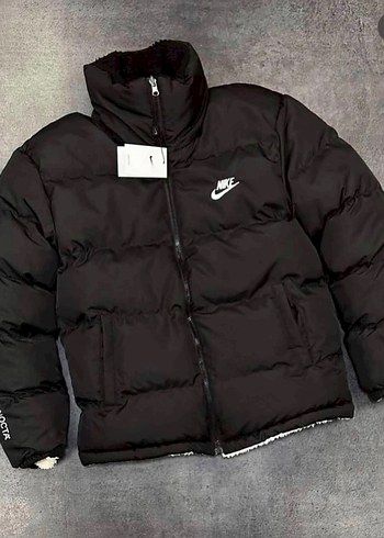 Sokak Stili Beyaz Kürklü  Mont - Görsel 2