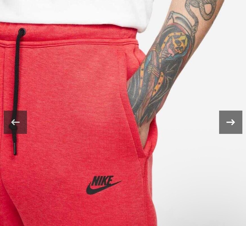 Nike Kırmızı Erkek Eşofman Altı - Görsel 2