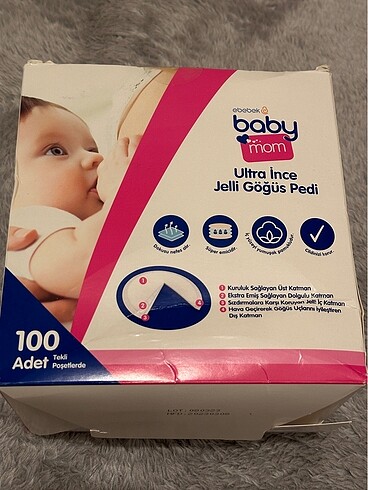 Baby mom göğüs pedi