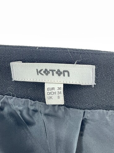 36 Beden siyah Renk Koton Kalem Etek %70 İndirimli.