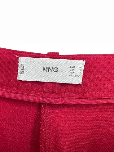 40 Beden kırmızı Renk Mango Kumaş Pantolon %70 İndirimli.