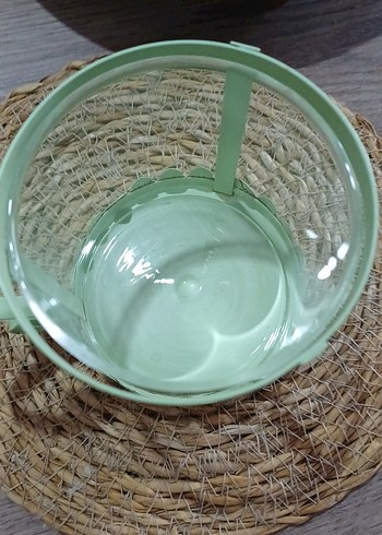 English home Pastel Yeşil Cam sekerlik - Görsel 2