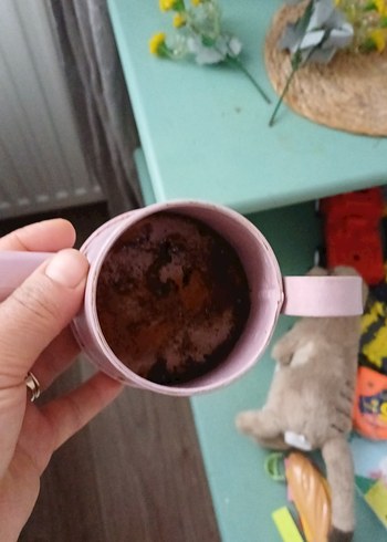 Sarı Çiçekli Pastel Sulama Kabı Vazo - Görsel 4