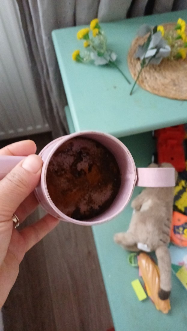 Sarı Çiçekli Pastel Sulama Kabı Vazo - Görsel 4