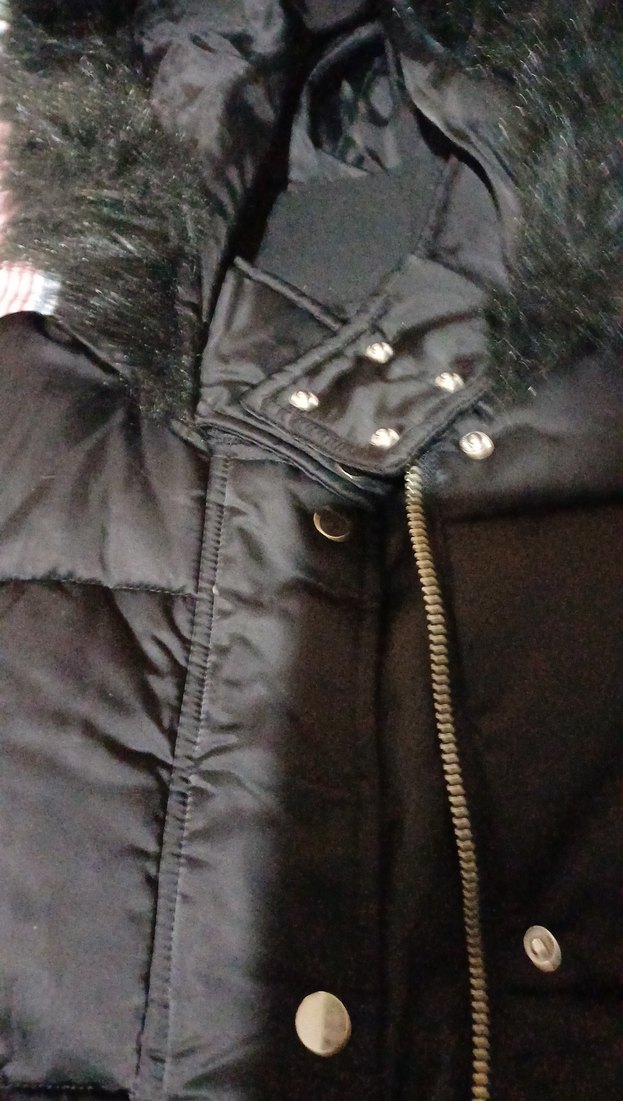 Koton Siyah Kapüşonlu Kadın Şişme Yelek - Görsel 2