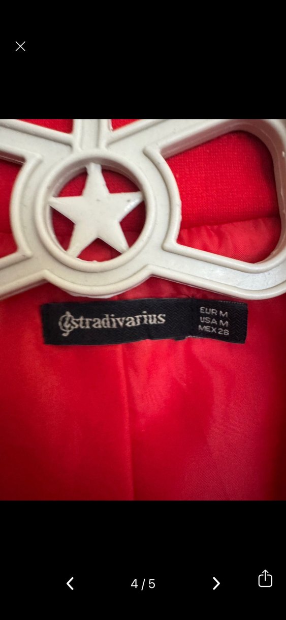 Klasik Kesim Kırmızı Kadın Blazer Ceket - Görsel 3