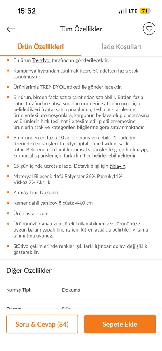 Siyah Kareli Mini Etek - Görsel 5