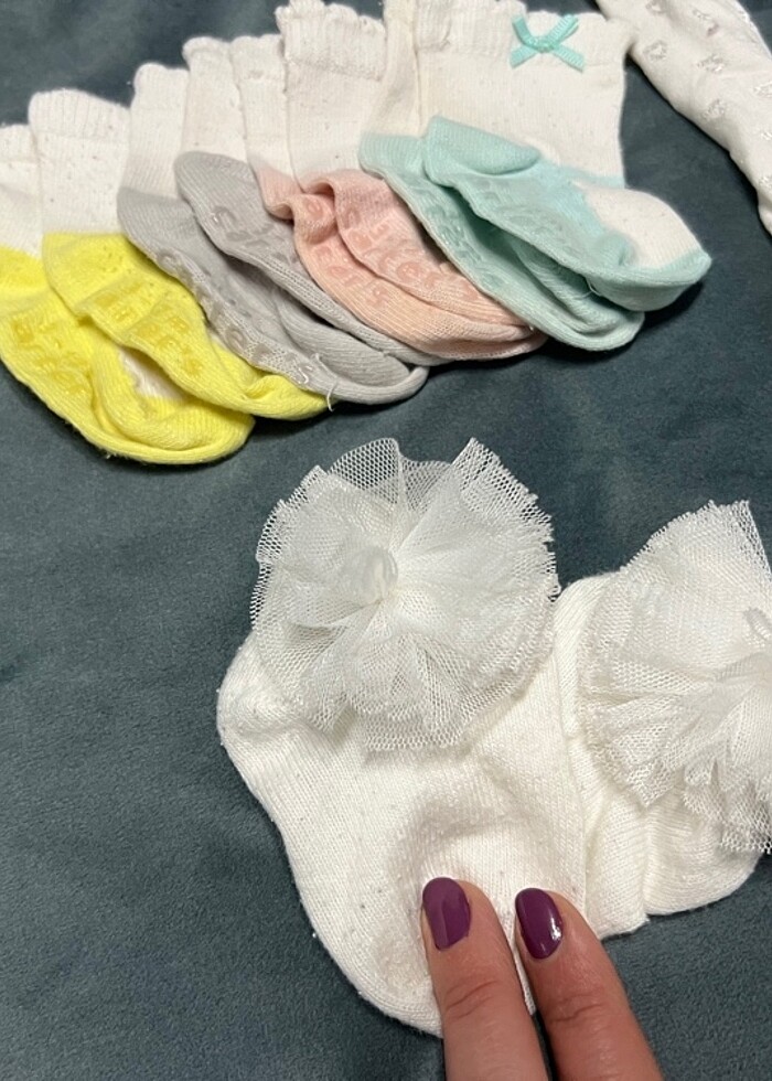 Carter?s marka çoraplar, külotlu ve tütü çoraplar - Görsel 5