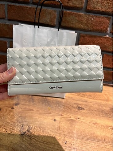Calvin Klein Calvin Klein orjinal deri bayan cüzdan