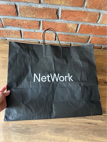 Büyük boy NetWork hediye torbası