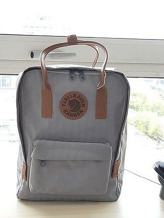 Deri Gri KANKEN Classic Sırt Çantası