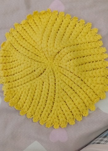 Sarı Örgü Banyo Süngeri - Görsel 2