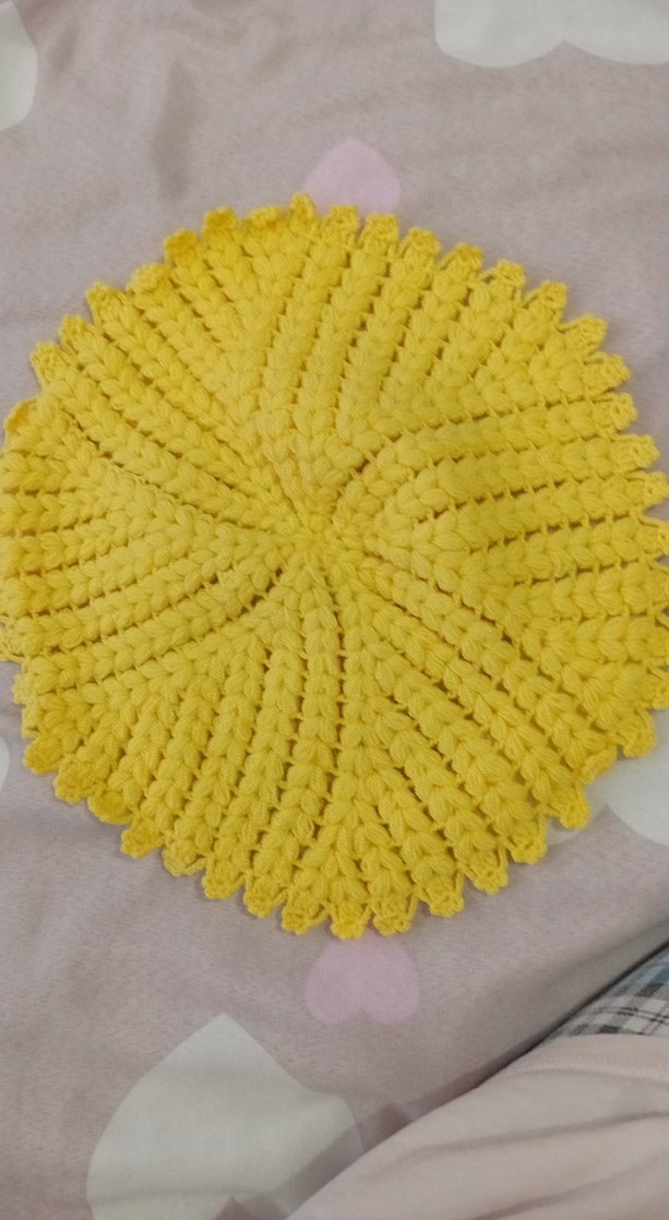 Sarı Örgü Banyo Süngeri - Görsel 2