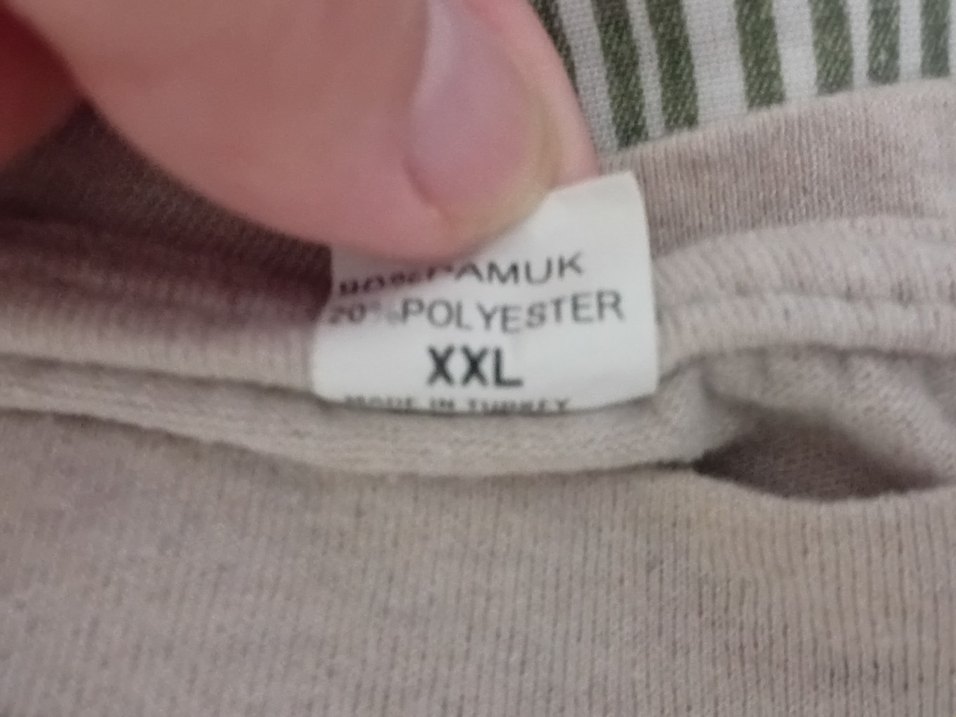 Mavi Nakışlı Mavi Rahat Kesim Tişörtü - Görsel 2