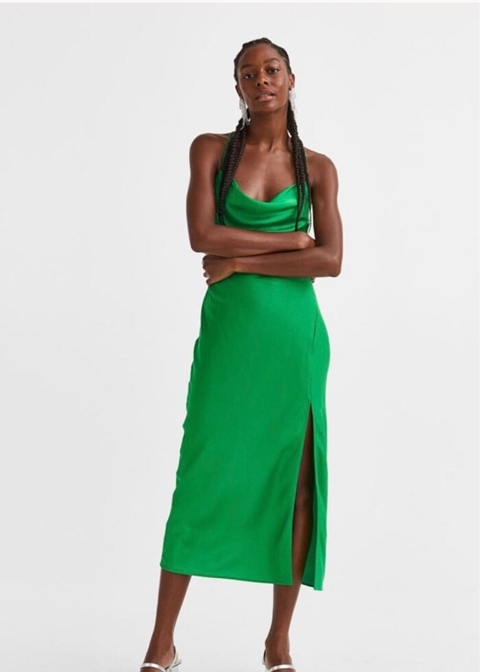 H&M abiye elbise - Görsel 2