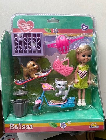 Belissa oyuncak bebek (malzemeli)