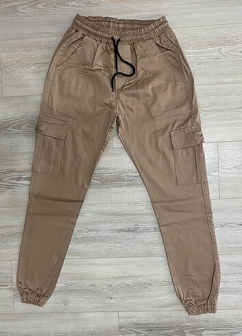 Unisex jogger kargo pantolon 