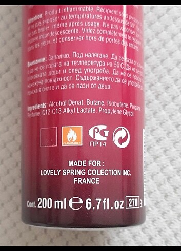 Erkek deo 200 ml - Görsel 2