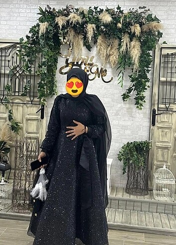 Diğer Tesettur siyah abiye