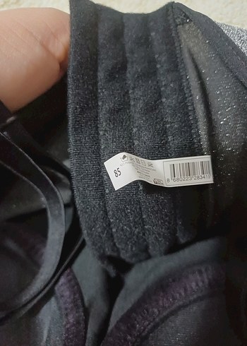 Gri Strappy Mini Bustiyer - Görsel 4