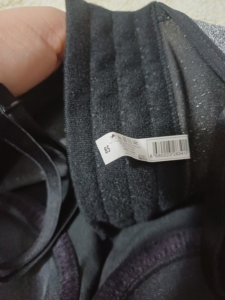 Gri Strappy Mini Bustiyer - Görsel 4