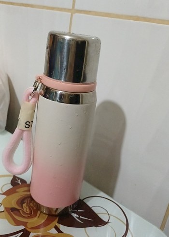 Mor Pastel Çocuk Termosu UYLEE - Görsel 3