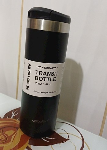 Stanley Hafif siyah Termos Şişe 0.47 L - Görsel 2