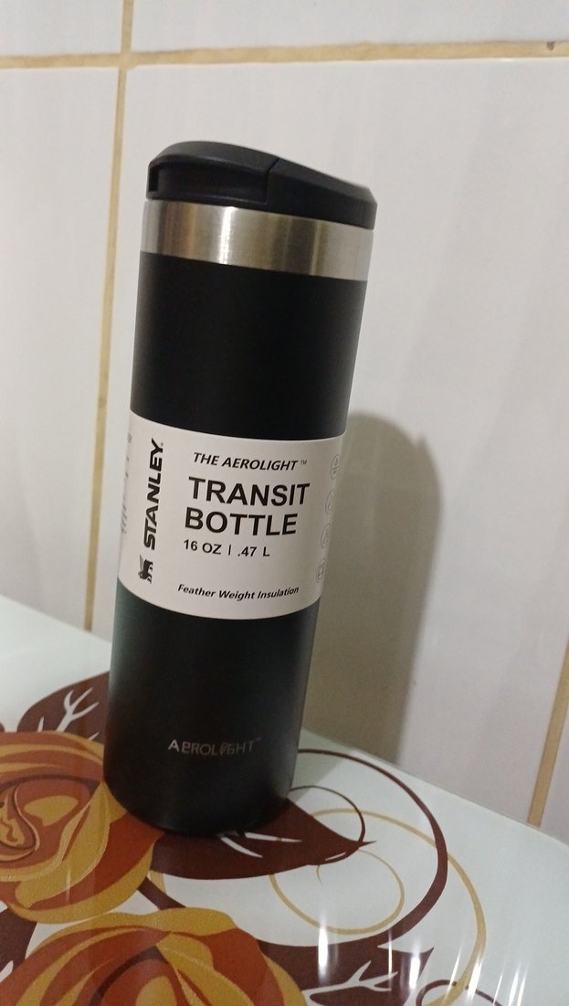 Stanley Hafif siyah Termos Şişe 0.47 L - Görsel 2